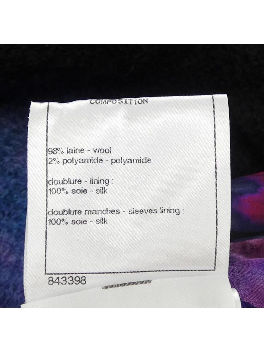 Chanel 20A Collarless Jacket - Picture 3 of 8